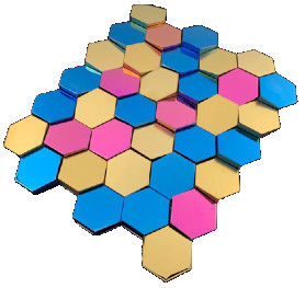 Dobra cena. Konkawy Konweksowy Design Metalu ze stali nierdzewnej Mozaika klub hotelowy dekoracja wnętrz w Internecie