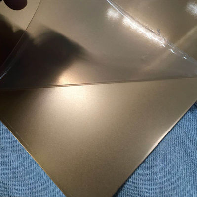 Dobra cena. 201 304 316 Złoto różowe Dekoracja ścian zewnętrznych Kolorowe blachy ze stali nierdzewnej w Internecie