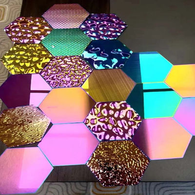 Dobra cena. Kolorowa blacha ze stali nierdzewnej do dekoracji wnętrz pięciogwiazdkowych hoteli w Internecie