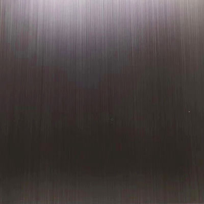 Dobra cena 0.5 1.5 2.5 mm grubość Pvd powłoka antyczna szczotkowana linii włosowej dekoracyjnej blachy ze stali nierdzewnej Winda ścienna w Internecie