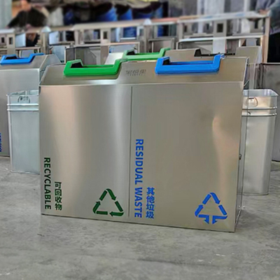 Zestaw śmieci do palenia ze stali nierdzewnej Produkty metalowe ze stali nierdzewnej do stacji metra