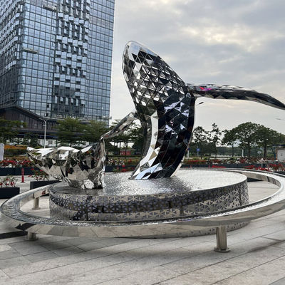 Projekt artystyczny 304 Chiny Fabryka Rzeźb ze Stali Nierdzewnej do Zastosowań Zewnętrznych