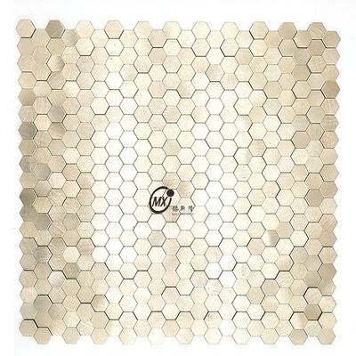 Dobra cena Eksport MOQ 10 metrów kwadratowych Aluminium Ceramiczne 201 304 Metalowa Mozaika Dom Klub Ktv Bar Ściana Dekoracja w Internecie