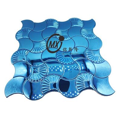 Dobra cena Nowoczesne mozaiki ze stali nierdzewnej szczotkowanej do dekoracji ścian wewnętrznych w Internecie