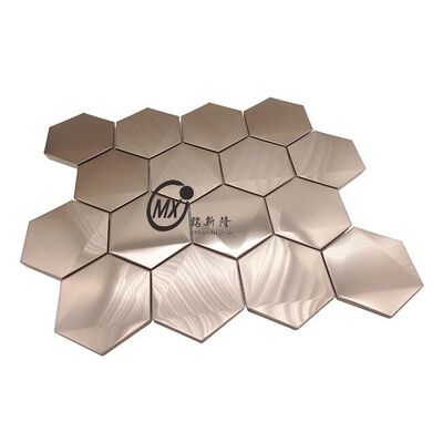 Dobra cena Kolorowe mozaiki ze stali nierdzewnej powlekane PVD w kolorach złotym, różowego złota, czarnym w Internecie