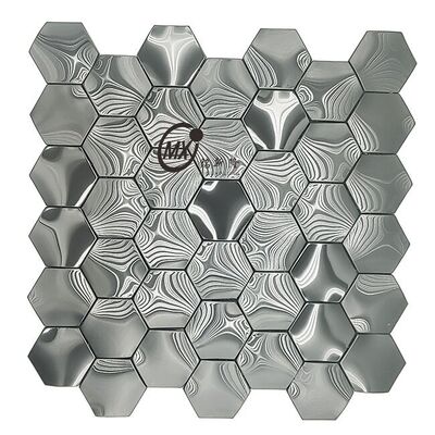 Dobra cena Stainless Steel Mosaic with Crystal and Mirror Inlays for Sparkling Effect w Internecie
