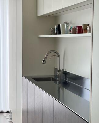 Dobra cena 15-calowy, odporny na zarysowania, sztabel ze stali nierdzewnej. w Internecie