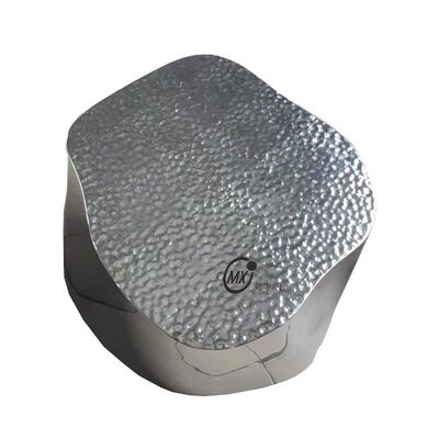 Dobra cena Zestaw stolików kawowych ze stali nierdzewnej, kutych i tłoczonych z lustrzanym odbiciem, nowoczesne, luksusowe meble do salonu w Internecie