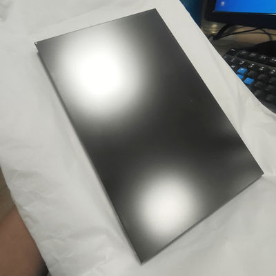 Dobra cena. Czarny kolor 1,2 mm 316L 20 mm grubość panelu ze stali nierdzewnej o strukturze plastra miodu, piaskowany w Internecie